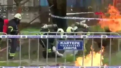 Kartepe Metro İnşaatında Metan Gazı Yangını Sönmüştür